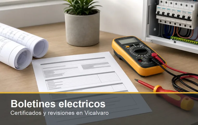 Boletines electricos en Vicalvaro
